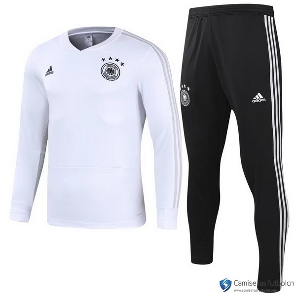 Chandal Alemania 2018 Negro Blanco